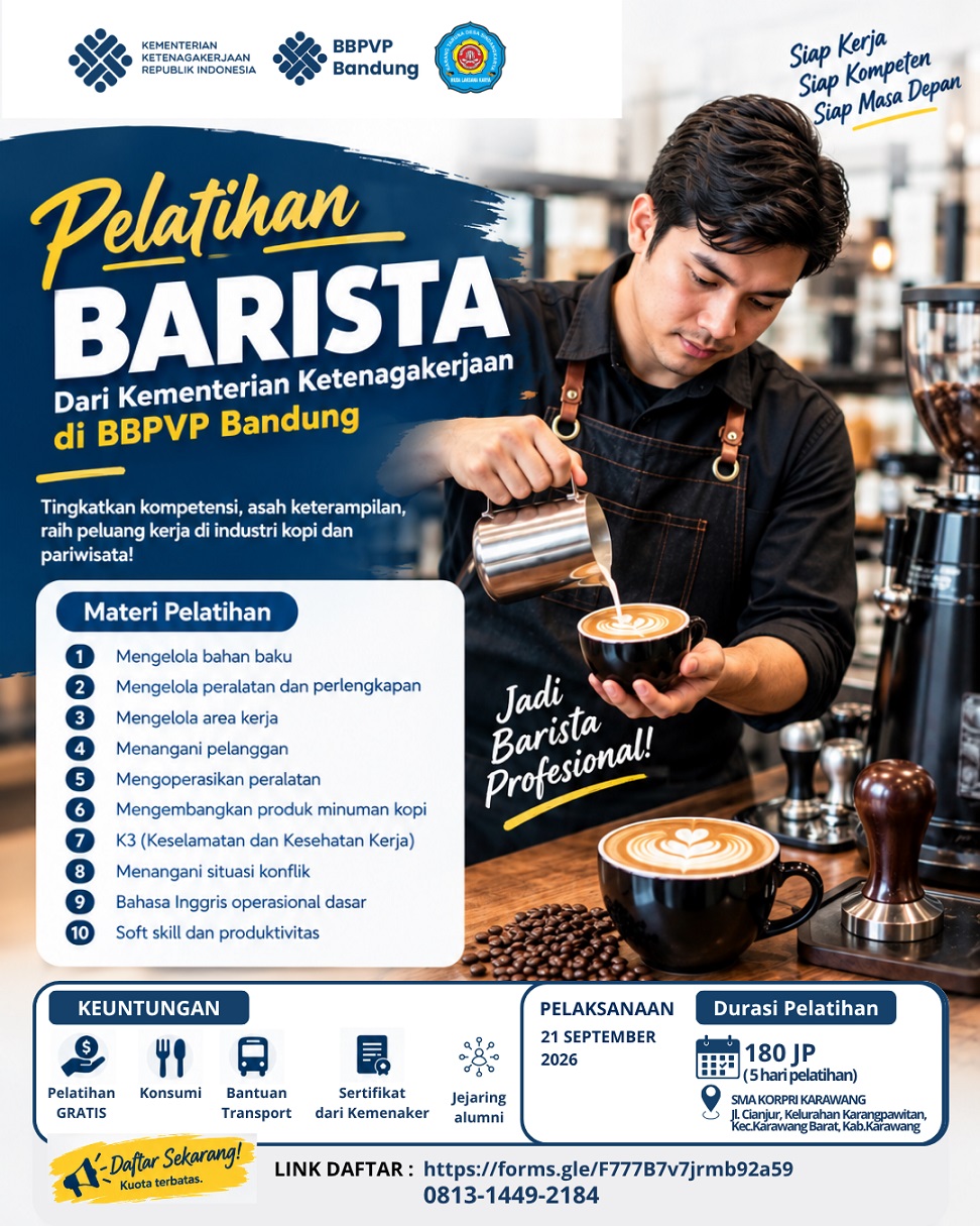 PELATIHAN BARISTA